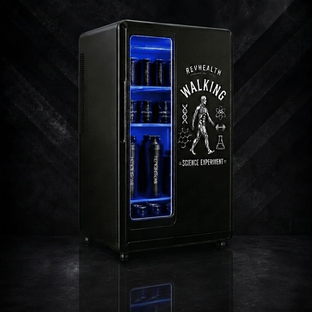 Walking Science Experiment Mini Fridge